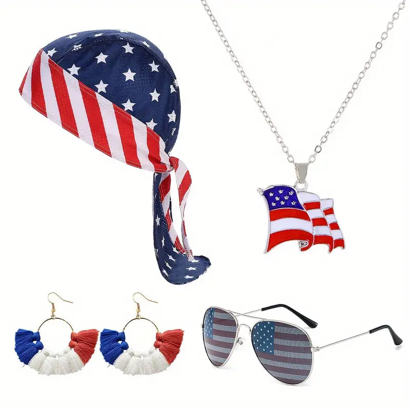 Patriotic 4Th Of July Party Festive Set