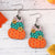 Thanksgiving Pumpkin Earrings