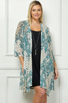 Women&#39;s Flowy One Piece Cardigan Mini Dress Set