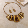 3pcs Animal Print Multi Color Jewelry Set