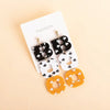 Halloween BOO Drop &amp; Dangle Earrings