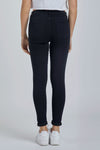 Cello Mid Rise Pull On Crop Skinny w. Rolled Hem