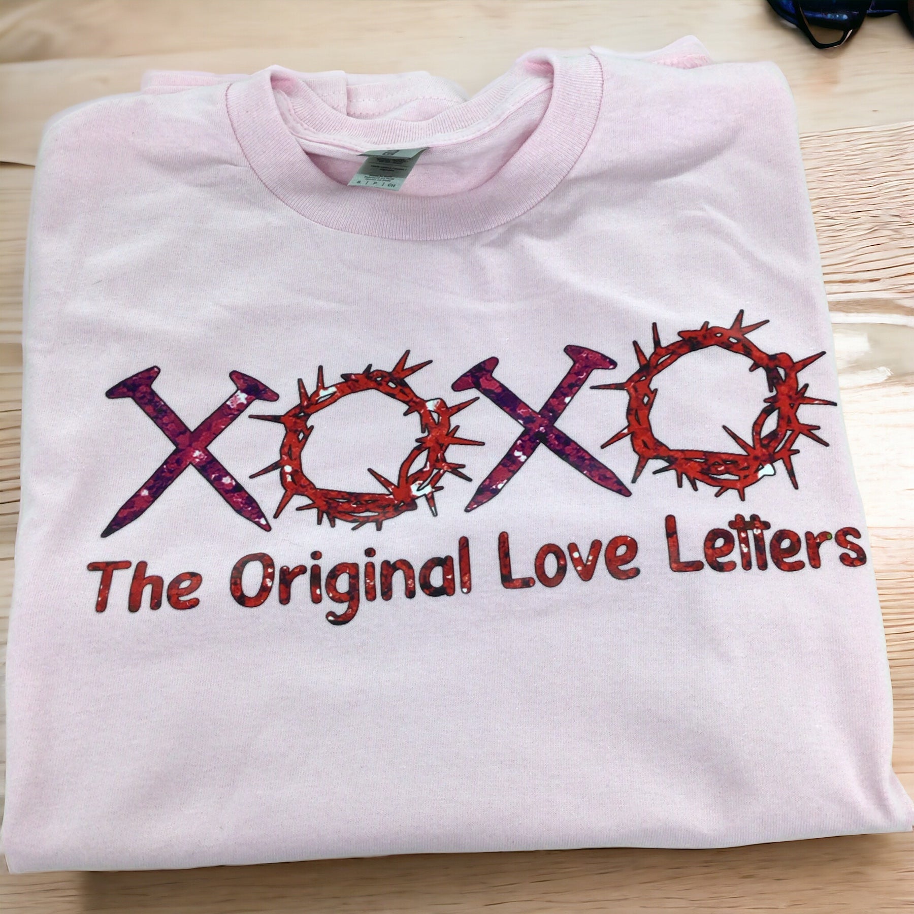 XOXO The Original Love Letters Women's Valentine's Christian T-Shirts